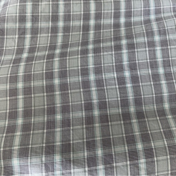 Clubhouse Collection Masters Size Large White Window Pane Button Down Cotton Men - Picture 4 of 10